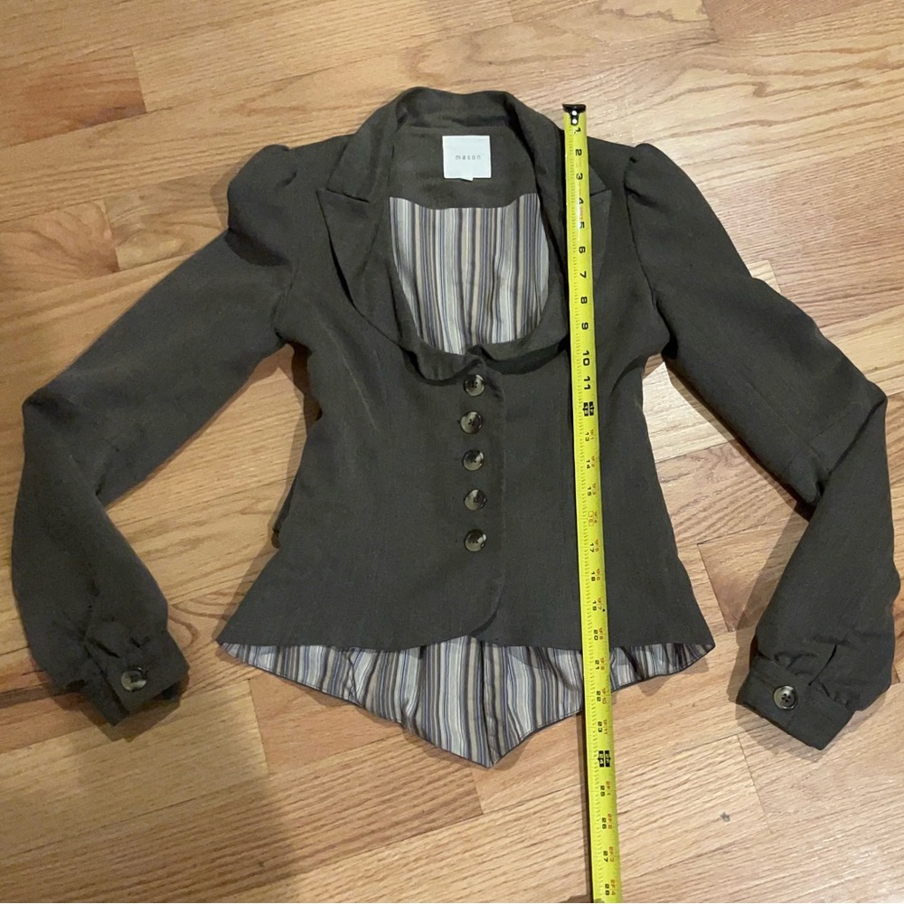 Vintage Michele Mason Corset Ruched jacket - Picture 11 of 13